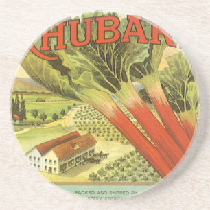 Porta-copos Arte de Rótulos de Latas de Legumes Antigos, Fazen