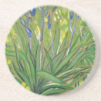 Porta-copos Arte de Van Gogh Íris, reprodução acrílica