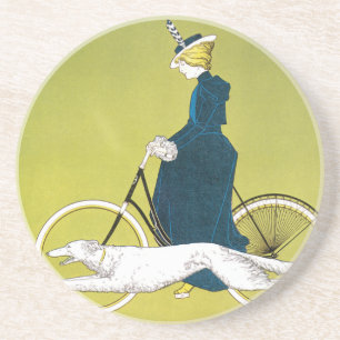 Porta-copos Arte Nova Antiga, Victoria Fahrrad Werke, Rehm