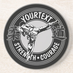 Porta-copos Artes Marciais Personalizadas JUDO Japão Combate E