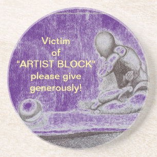 Porta-copos Artistas e pessoas criativas temem o bloco m