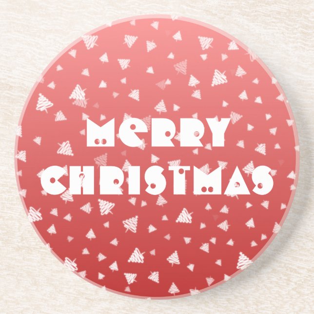 Porta-copos Árvore de Natal (Frente)