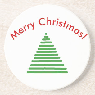 Porta copos - Árvore Estilizada com Texto Curvo