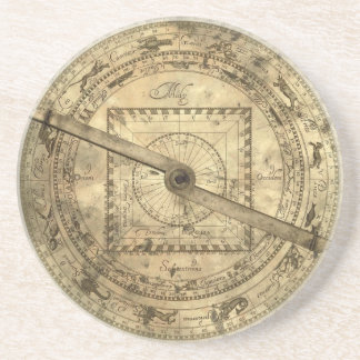 Porta-copos As antiguidade Coastrolabe de Plagogo