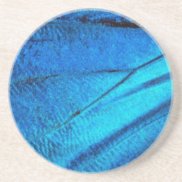 Porta-copos Asa Azul Iridescente da Borboleta