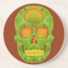 Porta-copos Aspen Folha Skull 10
