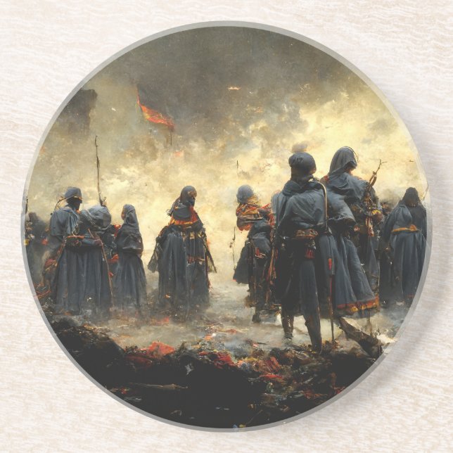 Porta-copos Atacar o lugar (Frente)