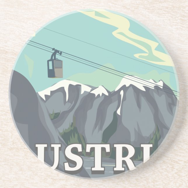 Porta-copos Áustria (Frente)