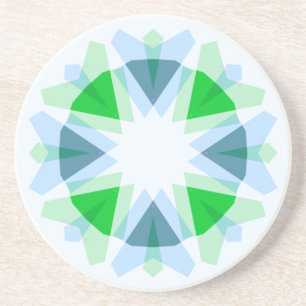 Porta-copos Azul Fresco Bonito Estrela Verde Dopamina Decoraçã