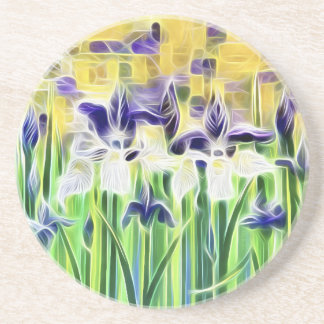 Porta-copos Azulejo Íris Abstrato