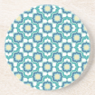 Porta-copos Azulejo Mediterrâneo Retro Azul Branco