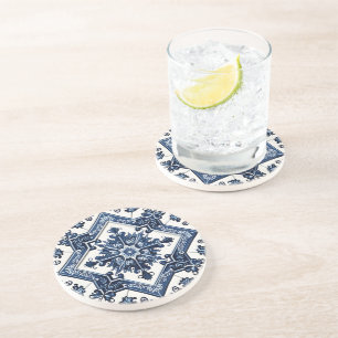 Porta-copos Azulejos do Mediterrâneo, Portugal, Azulejo, Majol