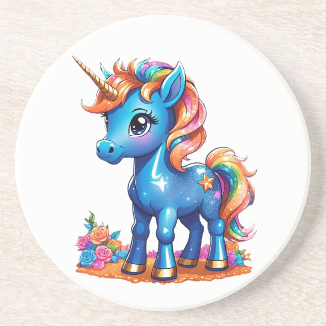 Porta-copos Baby unicorn (Frente)
