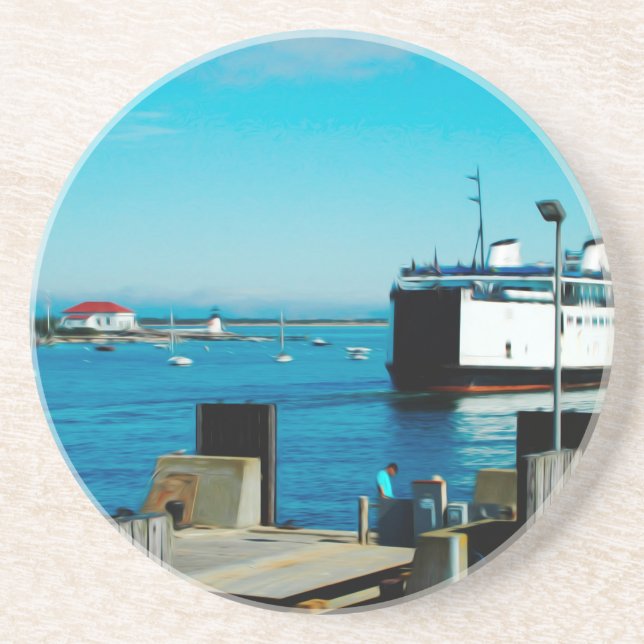 Porta-copos Balsa de Nantucket (Frente)