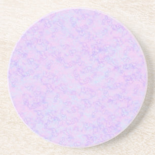 Porta-copos Bancada de arenito pastel marmorizado rosa