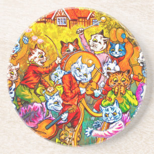 Porta-copos Banda Musical de Gatos