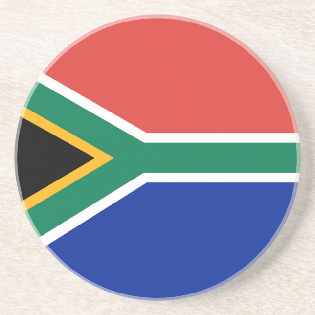 Porta-copos Bandeira da África do Sul (Frente)