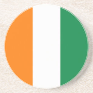 Porta-copos Bandeira da Costa do Marfim