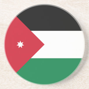 Porta-copos Bandeira da Jordânia