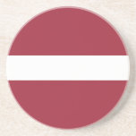 Porta-copos Bandeira da Letónia<br><div class="desc">Bandeira Patriótica da Letónia.</div>