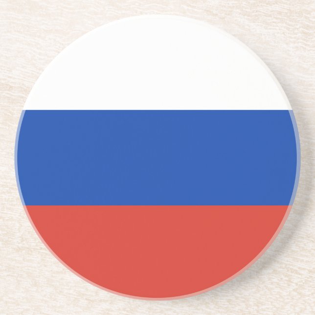 Porta-copos Bandeira da Rússia (Frente)