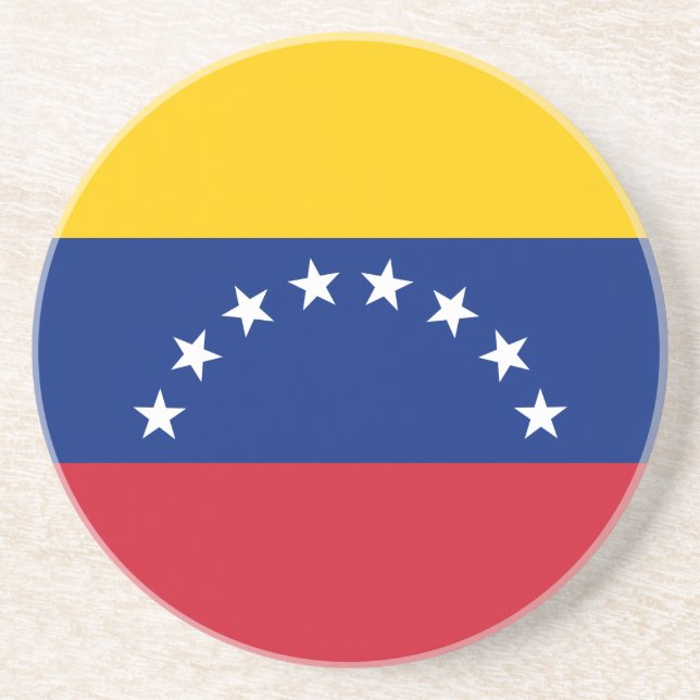 Porta-copos Bandeira da Venezuela (Frente)