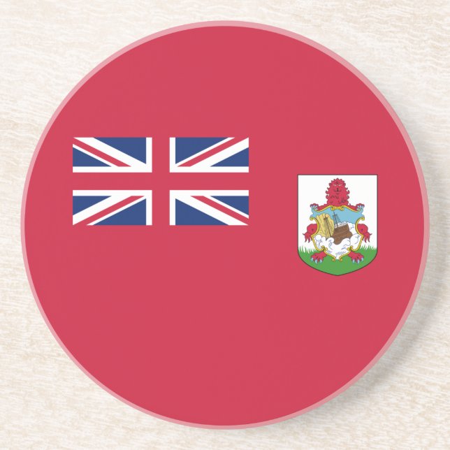 Porta-copos Bandeira das Bermudas Patriótica (Frente)