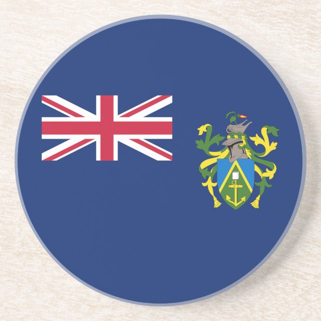 Porta-copos Bandeira das Ilhas Pitcairn (Frente)