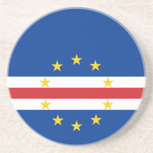 Porta-copos Bandeira de Cabo Verde