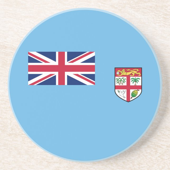 Porta-copos Bandeira de Fiji (Frente)