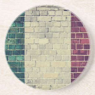 Porta-copos Bandeira de Italia do vintage