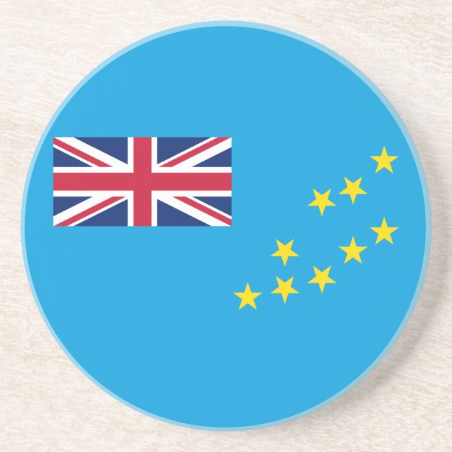 Porta-copos Bandeira de Tuvalu (Frente)