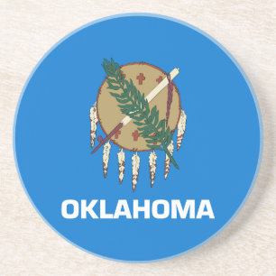 Porta-copos Bandeira do Estado de Oklahoma
