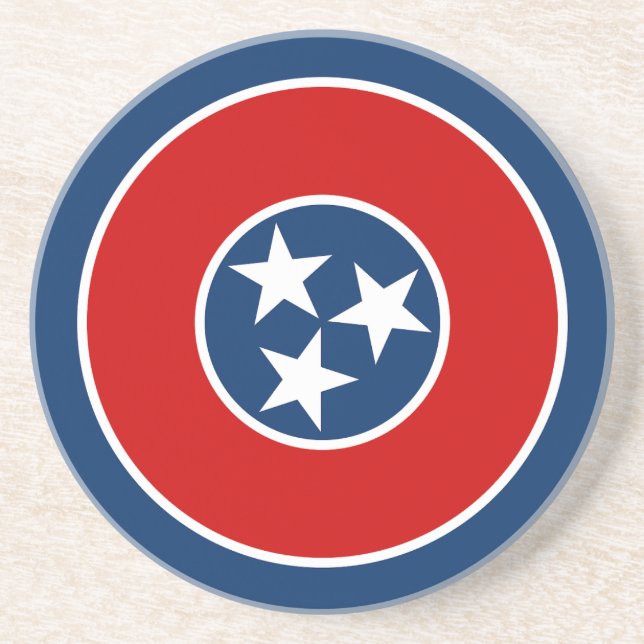 Porta-copos Bandeira do Estado do Tennessee (Frente)