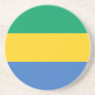 Porta-copos Bandeira do Gabão