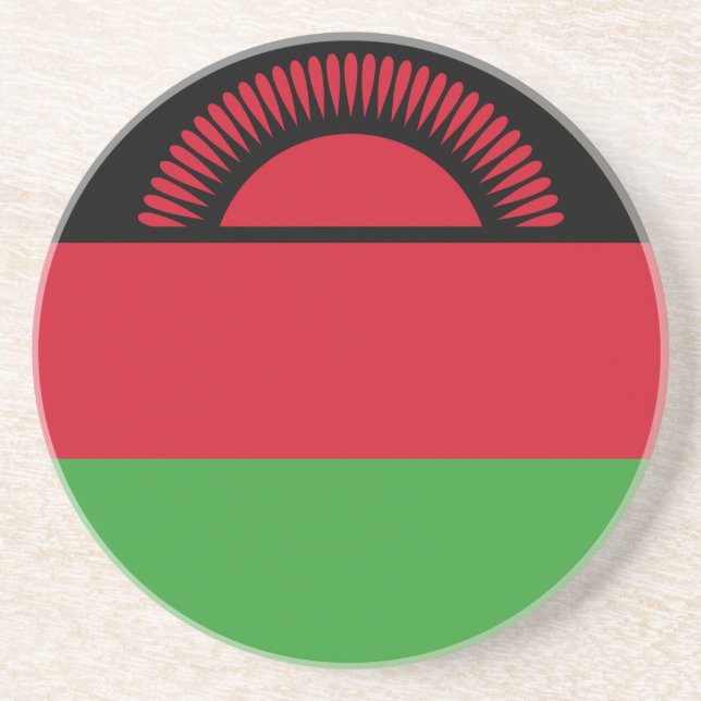 Porta-copos Bandeira do Malawi (Frente)