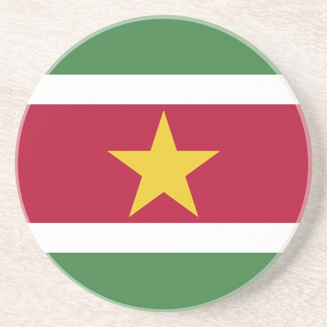 Porta-copos Bandeira do Suriname (Frente)