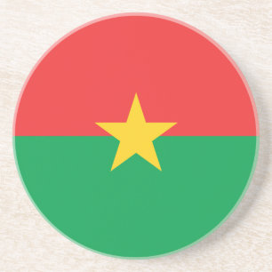 Porta-copos Bandeira Patriótica Burkina Faso