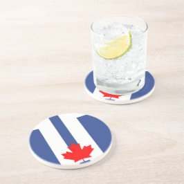 Porta-copos Bandeja com a Bandeira de Toronto, Canadá