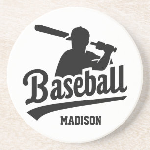 Porta-copos Baseball de nome personalizado