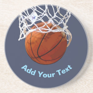Porta-copos Basquetebol Seu Nome Mensagem de Texto Slogan Pers