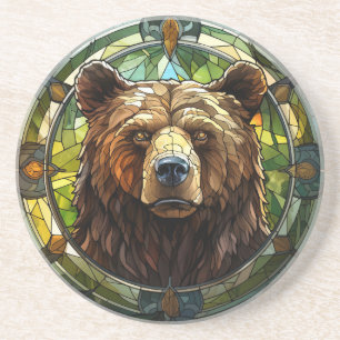 Porta copos Bear Sandstone