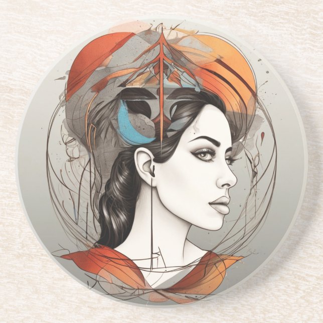 Porta-copos beleza revelada (Frente)