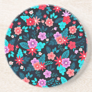 Porta-copos Belo Fundo Floral Ditsy-56676