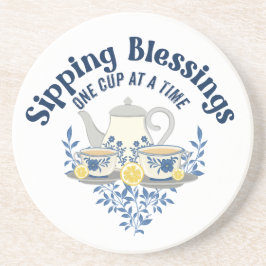 Porta-copos Bênçãos de um copo de cada vez