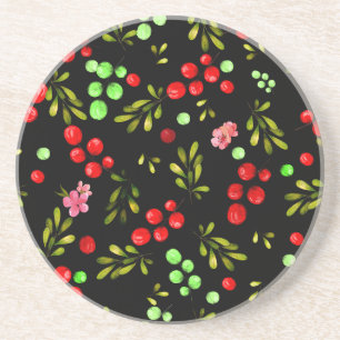 Porta-copos Berries Pattern