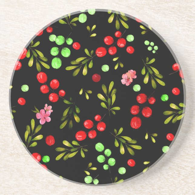 Porta-copos Berries Pattern (Frente)