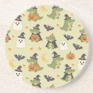 Porta-copos Bibelô de Crocodilos com Fantasia de Halloween Fof