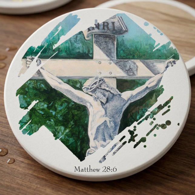 Porta-copos Bibelvers Cruz Coasters (Criador carregado)