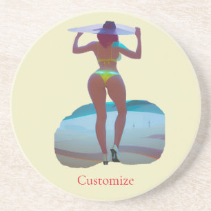 Porta-copos Bikini Booty Beach Girl Thunder_Cove